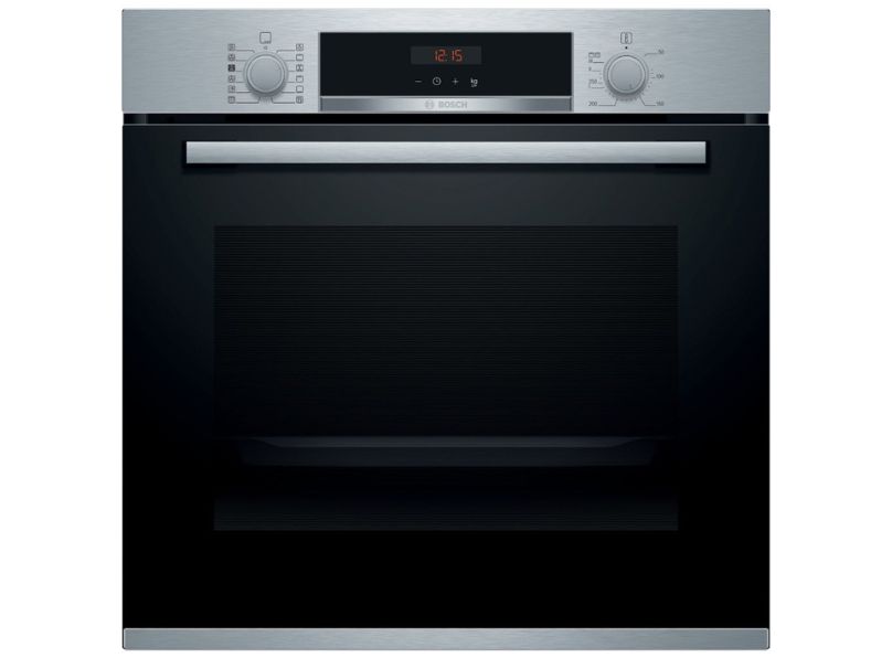 Bosch HRS574BS0B Series 4, Built-in oven with added steam function, 60 x 60 cm, Stainless steel
