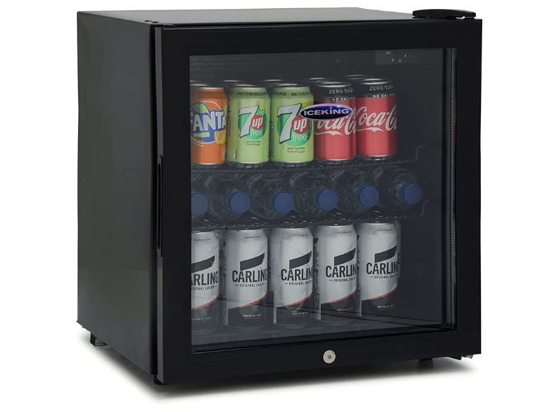 1000020382 IceKing DF49K Tabletop Mini Drinks Fridge