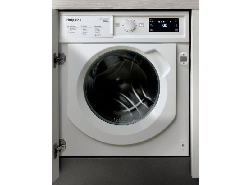 1000020797 Hotpoint BIWDHG861485UK Integrated 8kg/6kg Washer Dryer