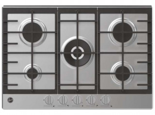 Hoover HHG75WK3X 75Cm 5 Burner Gas Hob 1000014263 Hoover HHG75WK3X 75Cm 5 Burner Gas Hob