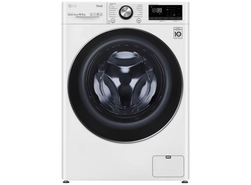 1000005545 LG F6V1010WTSE 10.5kg 1600rpm Washing Machine with Turbowash 360